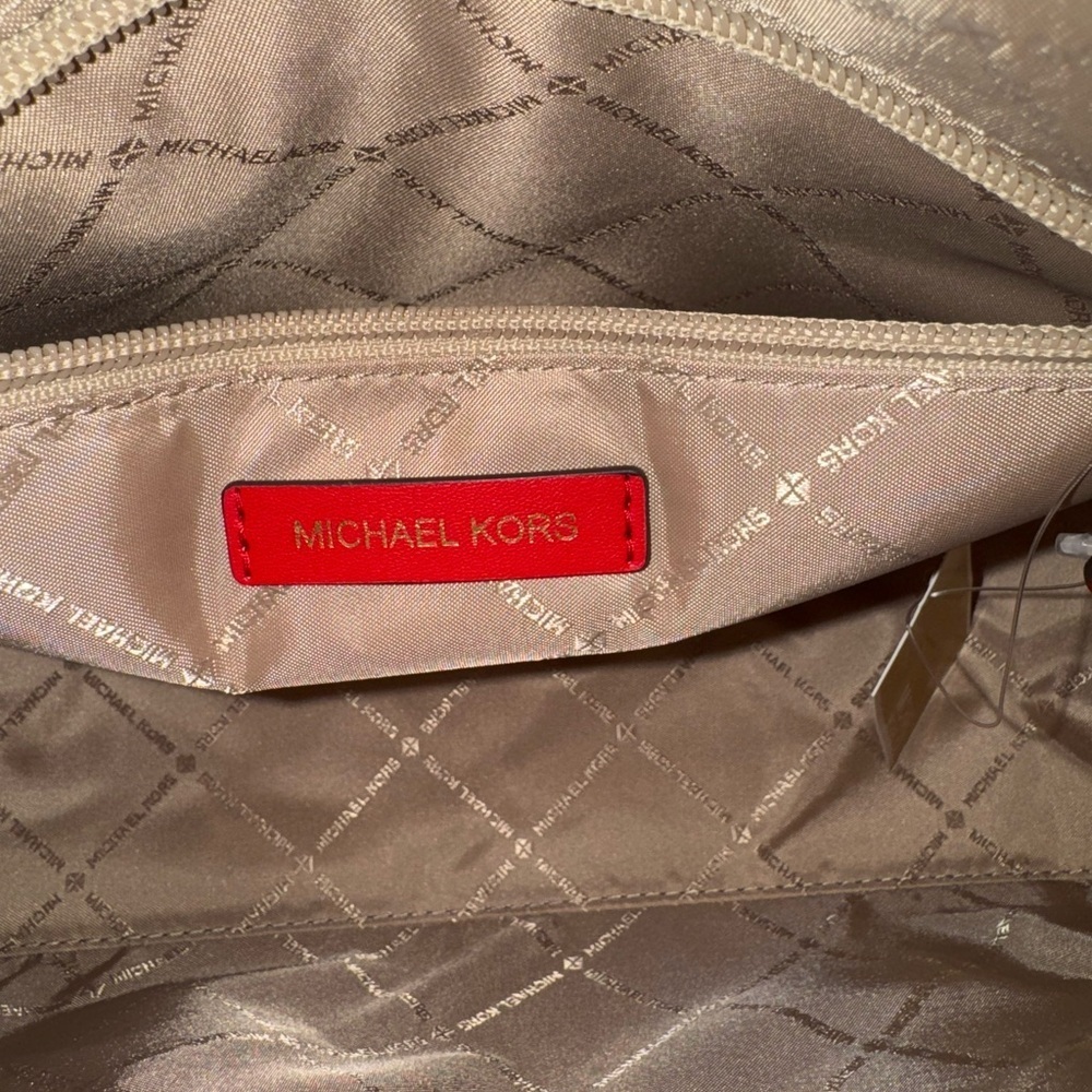 Michael Kors Red Leather Handbag - Picture 11 of 11